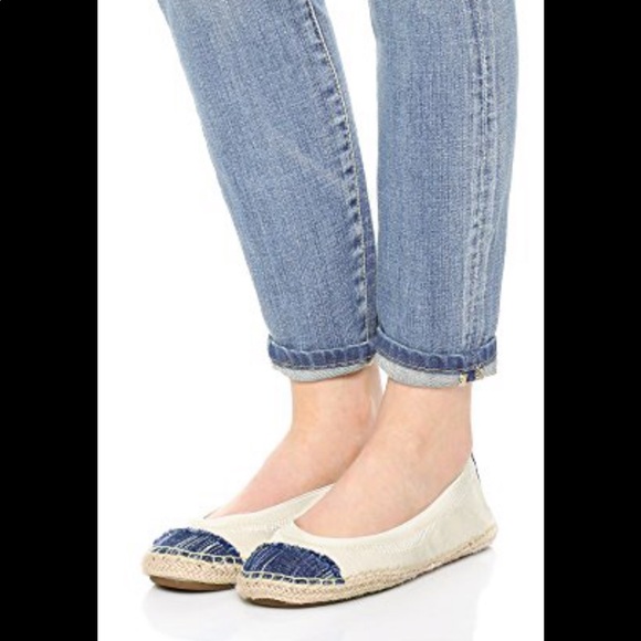 Yosi YS Samra birch mezzo blue flats NIB